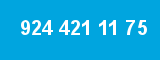 924 421 11 75 924 421 11 75